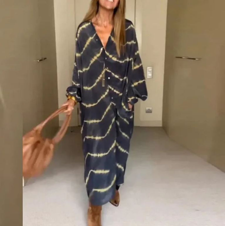 Manar | Long-Sleeve Boho Dress