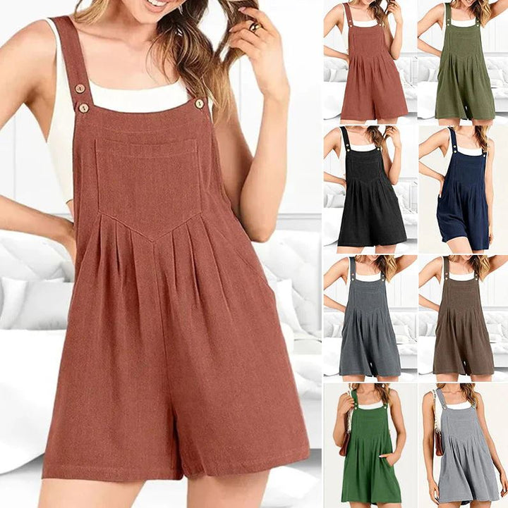 Casual Adjustable Strap Loose Bib Rompers - 💖MOTHER'S DAY SPECIAL🤱