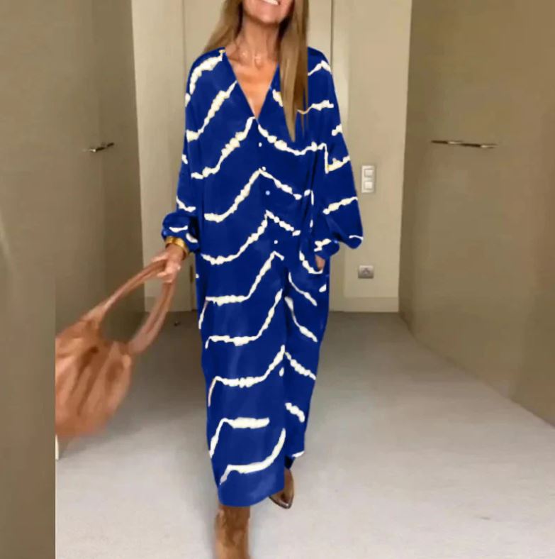 Manar | Long-Sleeve Boho Dress