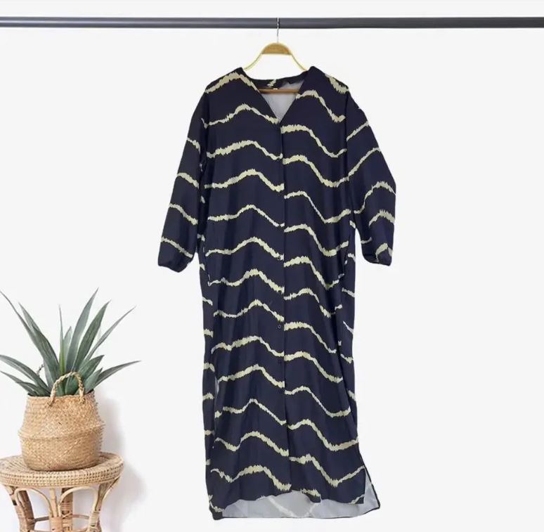 Manar | Long-Sleeve Boho Dress