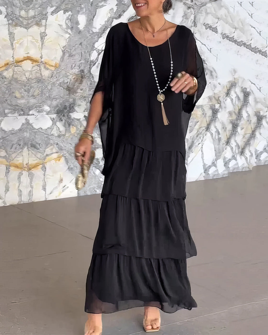 Artistic Wide-Cut Dress - 💖MOTHER'S DAY SPECIAL🤱