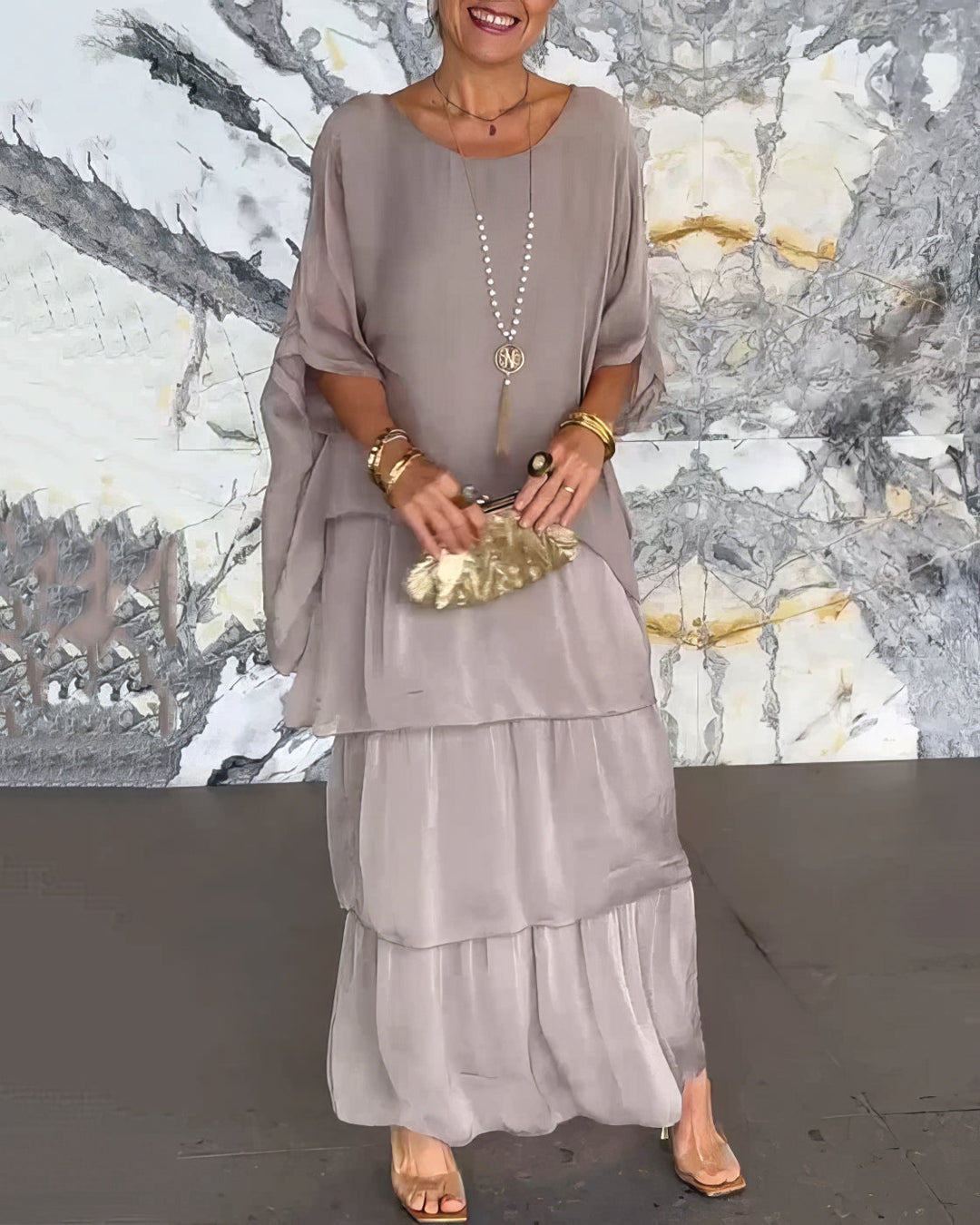 Artistic Wide-Cut Dress - 💖MOTHER'S DAY SPECIAL🤱